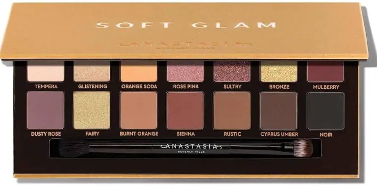 TOP 5 BEST EYESHADOW PALETTES ANASTASIA BEVERLY HILLS SOFT GLAM EYESHADOW PALETTE