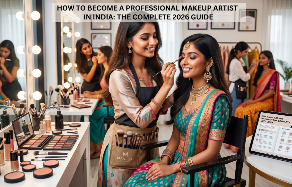 How to Become a Professional Makeup Artist in India: The Complete 2026 Guide